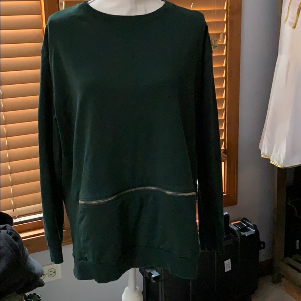 EUC Universal Standard Hunter Green Sweatshirt